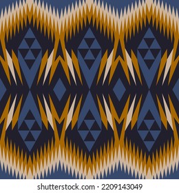 Aztec, Navajo geometric seamless pattern. Native American Southwest print. Ethnic design wallpaper, fabric, cover, textile, rug, blanket.