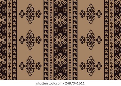 Aztec Navajo pattern. Vector Aztec Navajo geometric shape seamless pattern background. The geometric southwest pattern is used for fabric, textile, home decoration elements, upholstery, and wrapping.