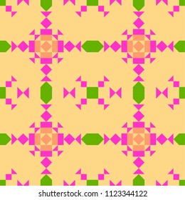 aztec navajo  seamless vector pattern