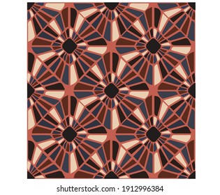 Aztec pattern decoration retro vector design for any kind of issue. you can use for apparel, wallpaper, cover design, background