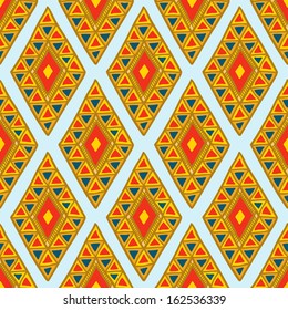 Aztec print color