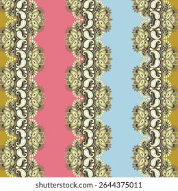 Aztec print. Mexican seamless pattern. Ethnic ornament. Tribal stripes texture. Ikat pattern. Folk background. African rug