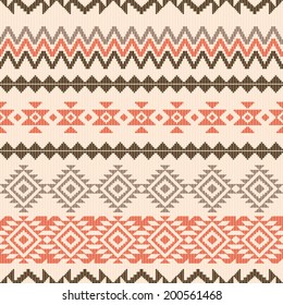 Aztec seamless pattern