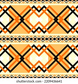 Aztec seamless pattern Abstract background in chic style. Tribal ethnic vector pattern. Designs for fabric and printing. Geometric ethnic pattern embroidery design.