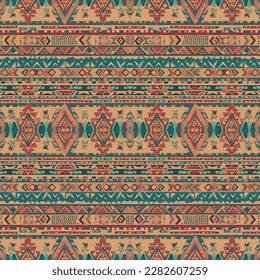 Patrón transparente azteca. Resumen de la antigua antigua línea tribal de la antigua tradición folk tradicional. Ornate elegante vintage retro moderno estilo minimalista para texturas de tela de la moqueta de papel de pared.
