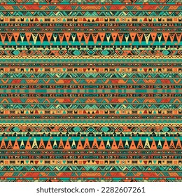 Aztec seamless pattern. Abstract traditional folk old ancient antique tribal ethnic graphic line. Ornate elegant luxury vintage retro modern minimal style for texture textile fabric wallpaper carpet.