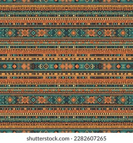 Aztec seamless pattern. Abstract traditional folk old ancient antique tribal ethnic graphic line. Ornate elegant luxury vintage retro modern minimal style for texture textile fabric wallpaper carpet.
