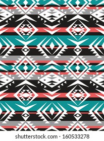 aztec seamless pattern background