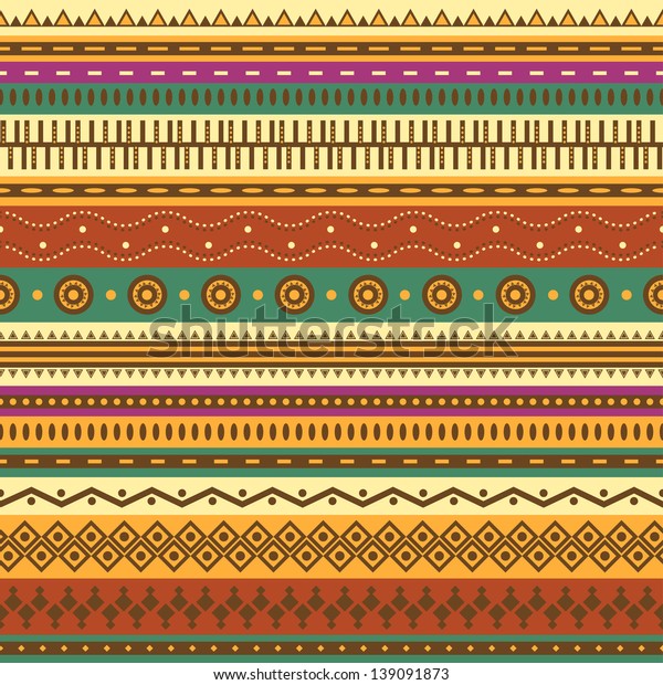 Aztec Seamless Pattern Can Be Used Stock Vector (Royalty Free) 139091873