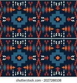 Aztec Seamless pattern. Ornament, Ethnic design. Colourful vector design.