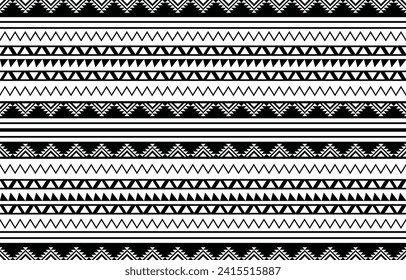 aztec seamless pattern.  rug textile print texture Tribal design, geometric symbols for logo, cards, fabric decorative works. traditional print vector illustration. on black and white background.