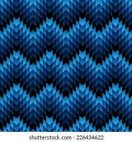 Aztec seamless pattern. Vector