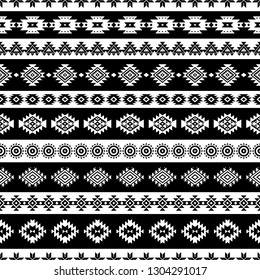 Aztec Seamless Pattern, Vector. Native American Motifs. Tribal Geometric Background. Can Be Used For Textile Design, Yoga Clothes And Accessories, Backpacks, Bags, Phone Cases, Etc.