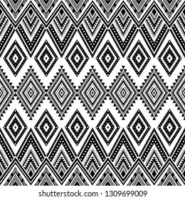 Ikat Mehndi Native Ethnic Pattern Design Stock Vector (Royalty Free ...