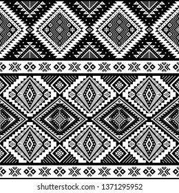 Aztec seamless pattern, vector. Native american motifs. Tribal geometric background. Can be used for textile design, yoga clothes and accessories, backpacks, bags, phone cases, etc.
