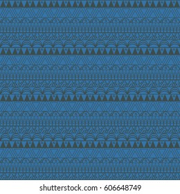 Aztec seamless pattern in vector. Perfect for textile and scrap booking.
