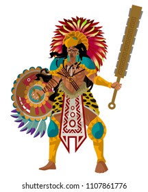 Aztec Strong Warrior