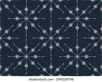 Aztec Style Tribal Ethnic Vector Texture Tribal Stickerei. India, Skandinavien, Zigeuner, Volksmuster-Design für Hintergrund, Teppich, Tapeten, Kleidung, Wrapper, Batik, Stoff, Stickerei, Stil, Vektorgrafik 