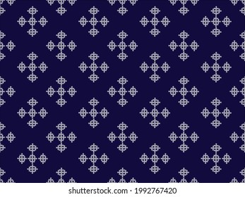 Aztec Style Tribal Ethnic Vector Texture Tribal embroidery. india, scandinavian, gypsy, folk pattern design for background, carpet, wallpaper, clothing, wrap, batik, fabric, embroidery, style, vector