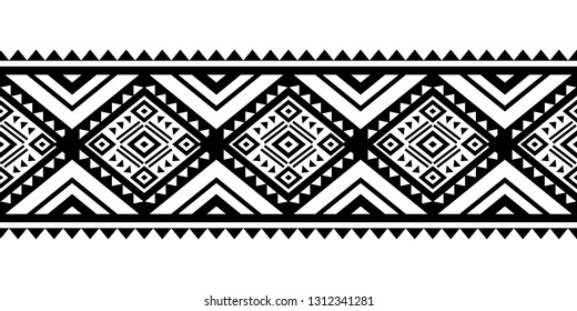 Aztec style vector ornament. Seamless pattern. Tribal geometric background. Can be use for linens design, accessories for interior decor in boho style, fashionable tribe cloth, rugs, case prints, etc