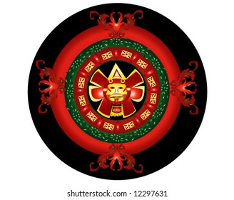 Aztec sun flower