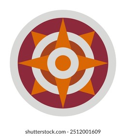 Aztec Symbol icon for web, app, infographic, etc