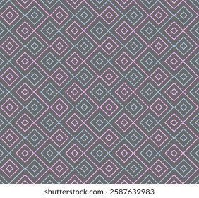 aztec tradition motif. vector seamless pattern. meander repetitive background. geometric fabric swatch. violet wrapping paper. decorative art. classic repeatable element for textile, home decor