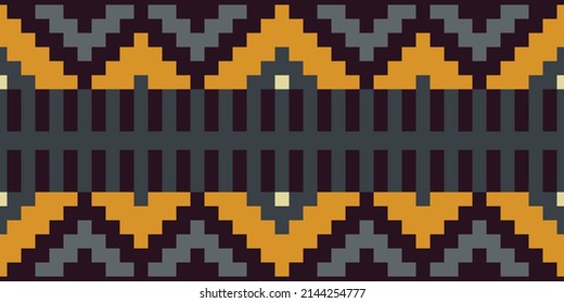 Aztec Tribal Geometric African Patterns Fabric from Africa, Navajo Nation Pattern Ornament Traditional art design for prints carpet,wallpaper,clothing,wrapping,simplicity,background, Mexican dress