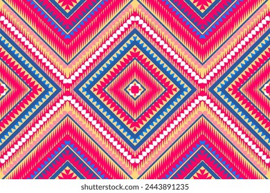 Fondo geométrico tribal azteca vector patrón de rayas sin fisuras. Adorno tradicional estilo étnico. Diseño para textil, tela, ropa, cortina, alfombra, ornamento, envoltura.