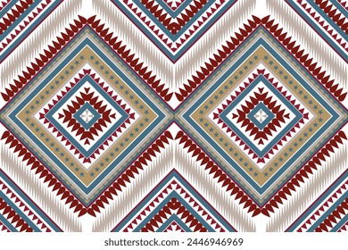 Fondo de Vector geométrico tribal azteca Patrón de rayas sin costuras. Adorno tradicional estilo étnico. Diseño para textil, tela, ropa, cortina, alfombra, ornamento, envoltura.