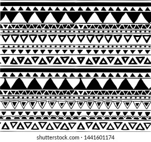 Aztec tribal illustration vector design