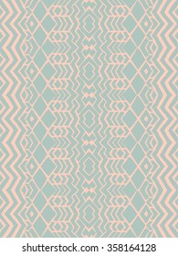 Aztec tribal Mexican seamless pattern. Hipster boho chic background. Trendy layout. Art luxury print, backdrop, paper