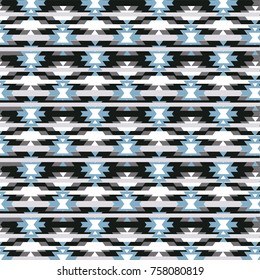 aztec tribal pattern in vector. wallpaper, textile, web, cards. Ethnic pattern. Border ornament. Native american design, Navajo. Mexican motif, Aztec ornament