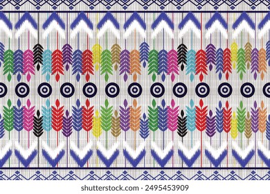 Aztec Tribal seamless Pattern Vector Design ,Navajo, Inca, Gypsy Mexican Folk Tradition Ornament, for fabric print ,cloth ,dress ,carpet, curtains, blanket, rug, women carpet fabric, batik, embroidery