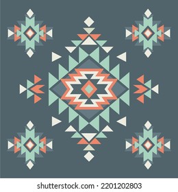 Aztec Vector Element Ethnic Ornament Tribal Stock Vector (Royalty Free ...