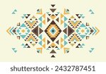 Aztec vector elements. Ethnic ornament. Tribal design, geometric symbols for border, frame, tattoo, logo, cards, decorative paper. Navajo motifs.