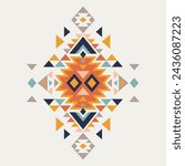 Aztec vector elements. Ethnic ornament. Tribal design, geometric symbols for border, frame, tattoo, logo, cards, decorative paper. Navajo motifs.