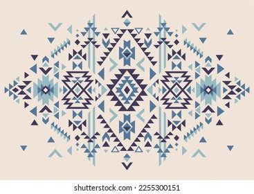 Aztec vector elements. Ethnic ornament. Tribal design, geometric symbols for border, frame, tattoo, logo, cards, decorative paper. Navajo motifs.
