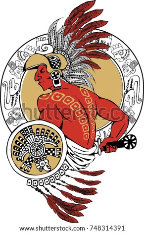 Free Free 292 Aztec Warrior Svg Free SVG PNG EPS DXF File