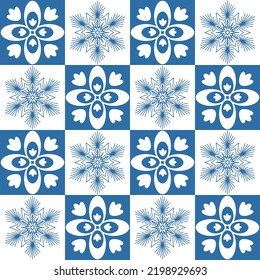 Azulejo retro pattern tiles for wall and floor decoration for design