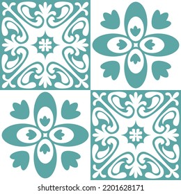 Azulejo azulejos de cerámica de diseño español, imitación del estilo tradicional Azulejo español, decoración textil
