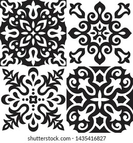 Azulejos Tile Vector Seamless Pattern