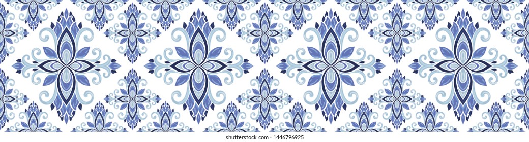 Azulejos Tile Vector Seamless Pattern