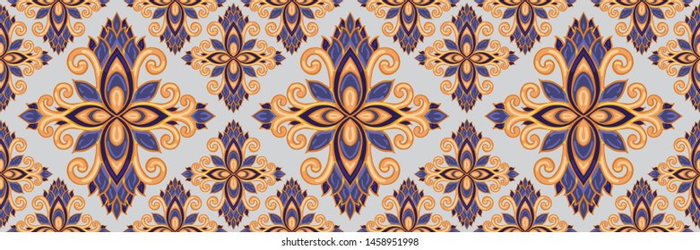 Azulejos Tile Vector Seamless Pattern