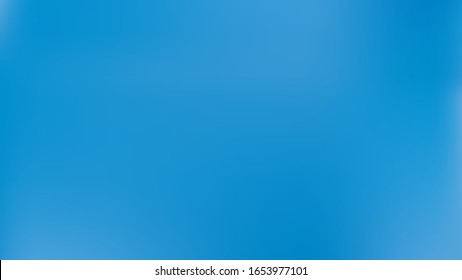 Azure colored abstract gradient mesh Background. Magic style blur. Easy to edit recent color vector illustration. Ordinary texture. Fresh banner template. Crisp trendy fantasy. 