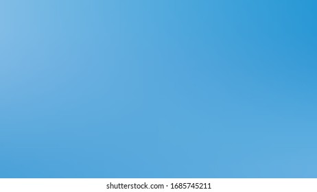 Azure colored abstract gradient mesh Background. Easy to edit breezy color vector illustration. Minimal texture. Magic style graphic. Pure trendy fantasy.  Cool banner template.