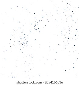 Azure Confetti Celebration. Cobalt Birthday Year. Blue Decoration Texture. Navy Falling Event. Celebrate Graphic. Party Bright. Christmas Holiday. Carnival Year.