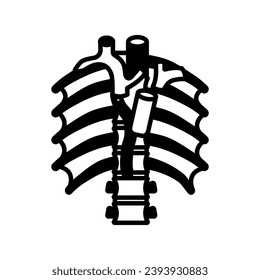 Azygos Vein icon in vector. Logotype
