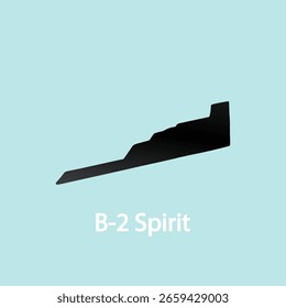 B 2 Geistbomber, Vektorgrafik.