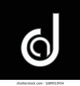 Un logotipo B, A&B Letters, icono del logotipo conjunto con la plantilla vectorial de tarjeta de visita e ilustración .